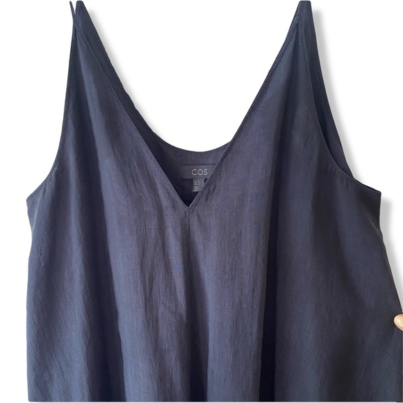 COS Linen Mini Dress - Picture 7 of 8